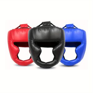 Boxing Headgear Safety Sparring Headwear Guard Adjustable Head Protection for Boxing, MMA, Kickboxing